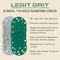 Legit Grit 6 inch Sand paper Disc, 15-Hole, Mixed Grit Variety - GRITS: 80/120/150/180/220 10 of each, 50PK LG6-15MIX1-50 - alternate 4